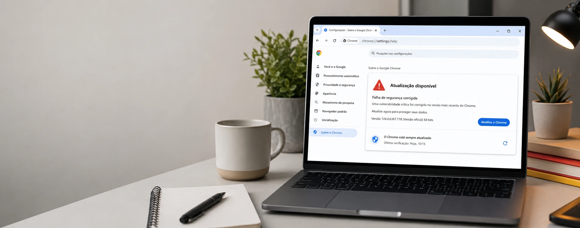 Atualize o Chrome: falha explorada já recebeu correção