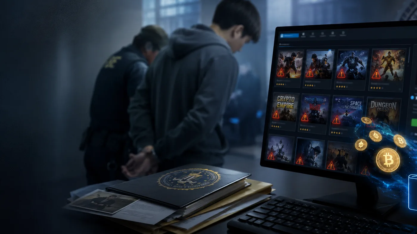 FBI prende estudante acusado de usar jogos falsos na Steam para roubar criptomoedas