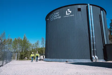 Bateria de areia gigante mostra um jeito diferente de guardar energia